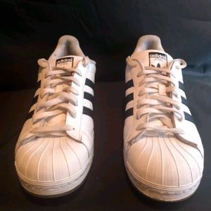 Adidas SuperStar White Striped Sneakers